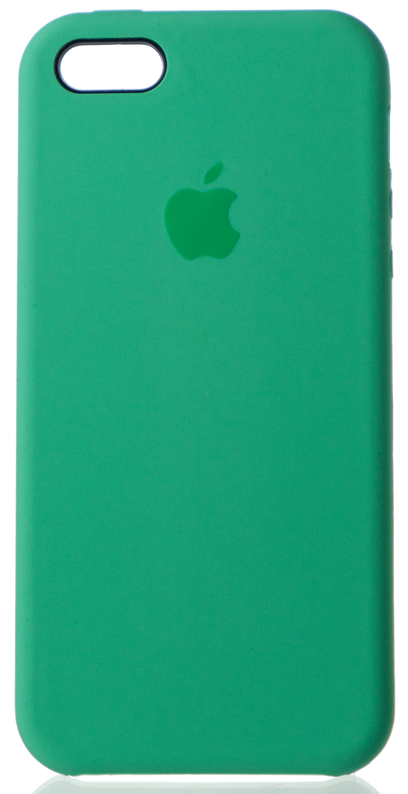 Чехол Silicone Case для iPhone 5/5s/SE зеленый в Тюмени